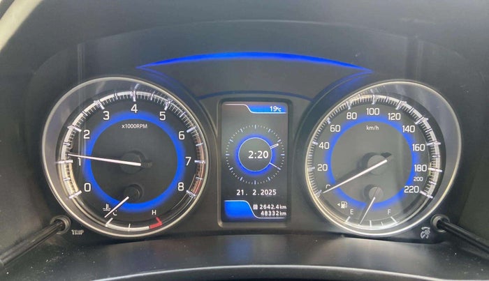 2019 Maruti Baleno ZETA PETROL 1.2, Petrol, Manual, 48,332 km, Odometer Image