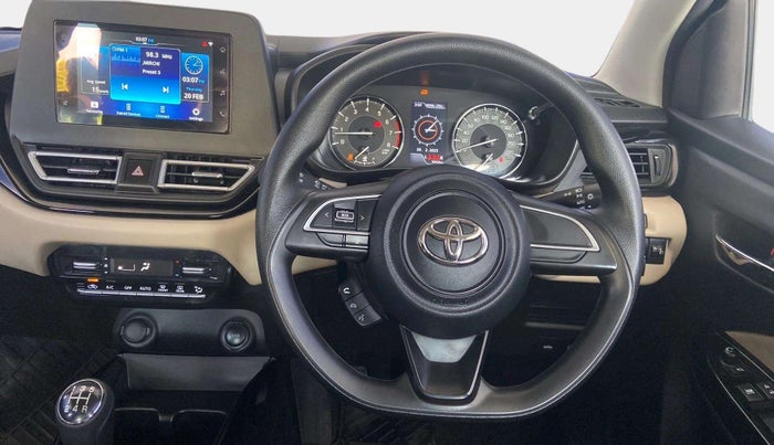 2024 Toyota Glanza G E-CNG, CNG, Manual, 8,310 km, Steering Wheel Close Up