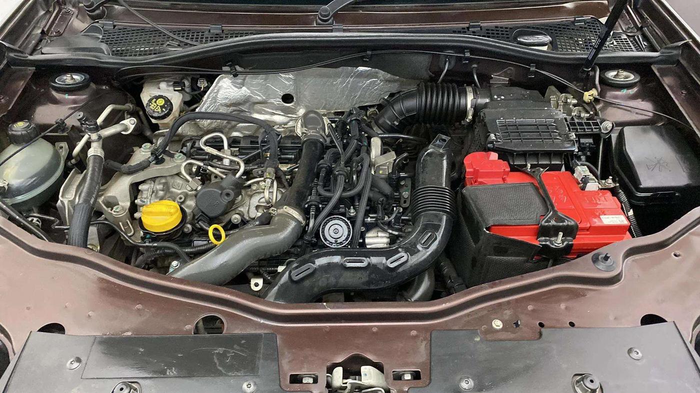 2020 Renault Duster RXZ 1.3 TURBO PETROL CVT, Petrol, Automatic, 33,098 km, Engine View