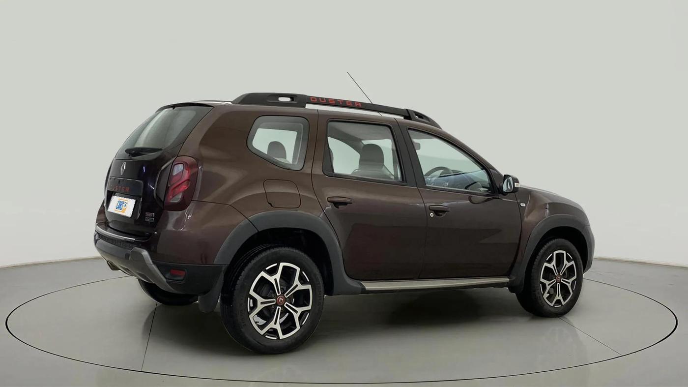 2020 Renault Duster RXZ 1.3 TURBO PETROL CVT, Petrol, Automatic, 33,098 km, Right Back Diagonal