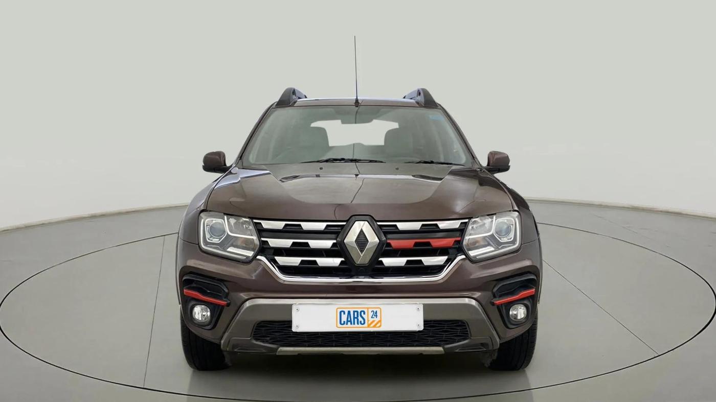 2020 Renault Duster RXZ 1.3 TURBO PETROL CVT, Petrol, Automatic, 33,098 km, Front