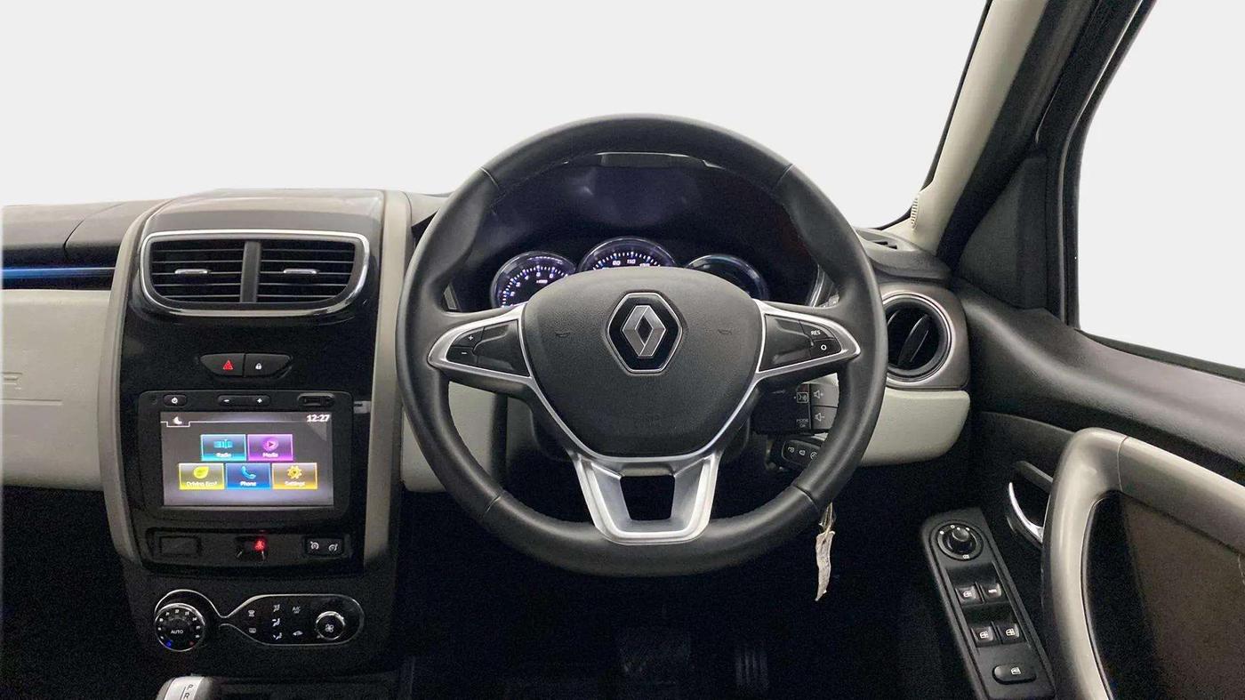 2020 Renault Duster RXZ 1.3 TURBO PETROL CVT, Petrol, Automatic, 33,098 km, Steering Wheel Close Up
