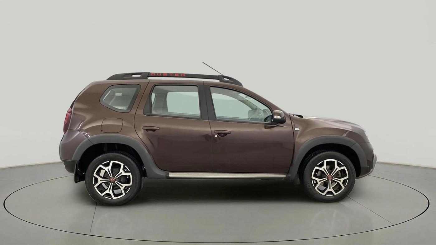 2020 Renault Duster RXZ 1.3 TURBO PETROL CVT, Petrol, Automatic, 33,098 km, Right Side View