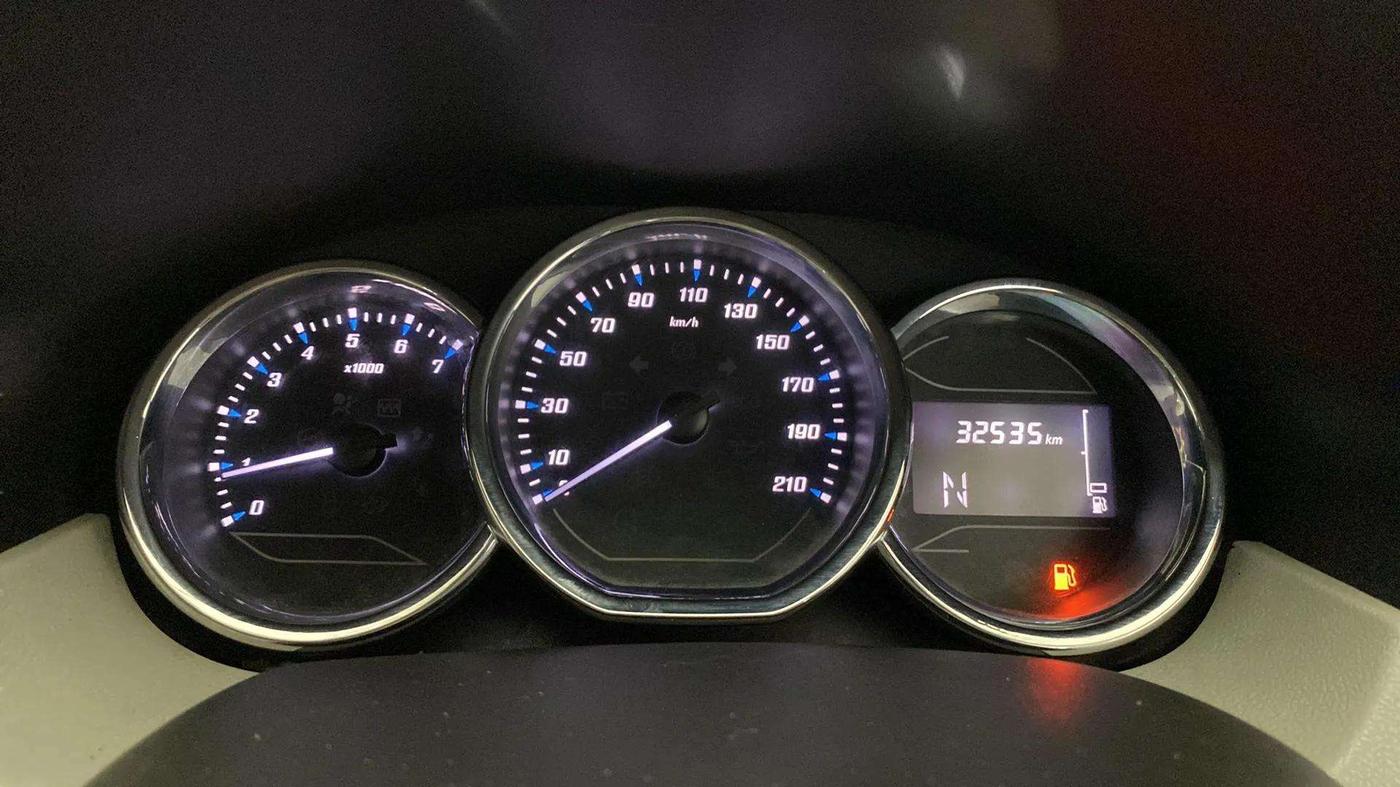 2020 Renault Duster RXZ 1.3 TURBO PETROL CVT, Petrol, Automatic, 33,098 km, Odometer Image