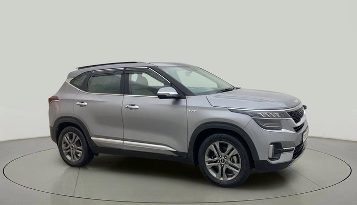 2021 KIA SELTOS HTX 1.5 CVT PETROL, Petrol, Automatic, 29,202 km, Right Front Diagonal