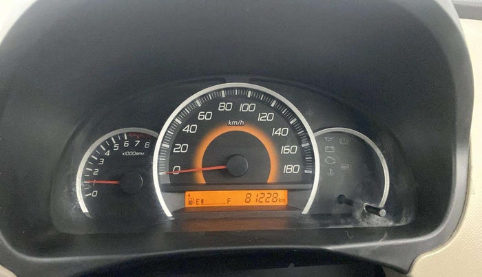 2014 Maruti Wagon R 1.0 VXI, Petrol, Manual, 81,354 km, Odometer Image