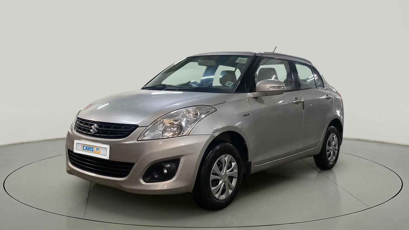 2014 Maruti Swift Dzire VXI, Petrol, Manual, 95,082 km, Left Front Diagonal