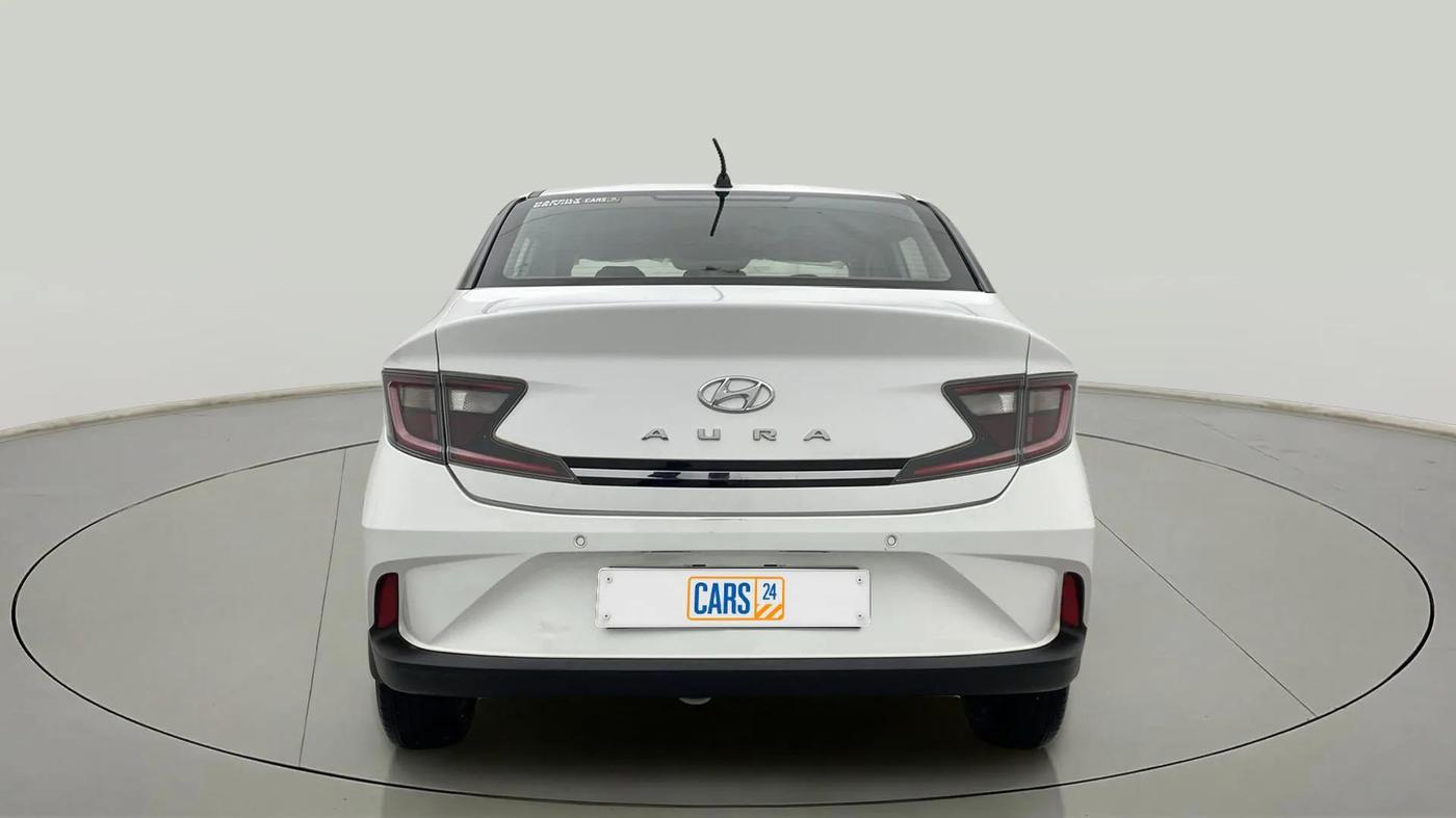 2021 Hyundai AURA S 1.2 AMT, Petrol, Automatic, 23,360 km, Back/Rear