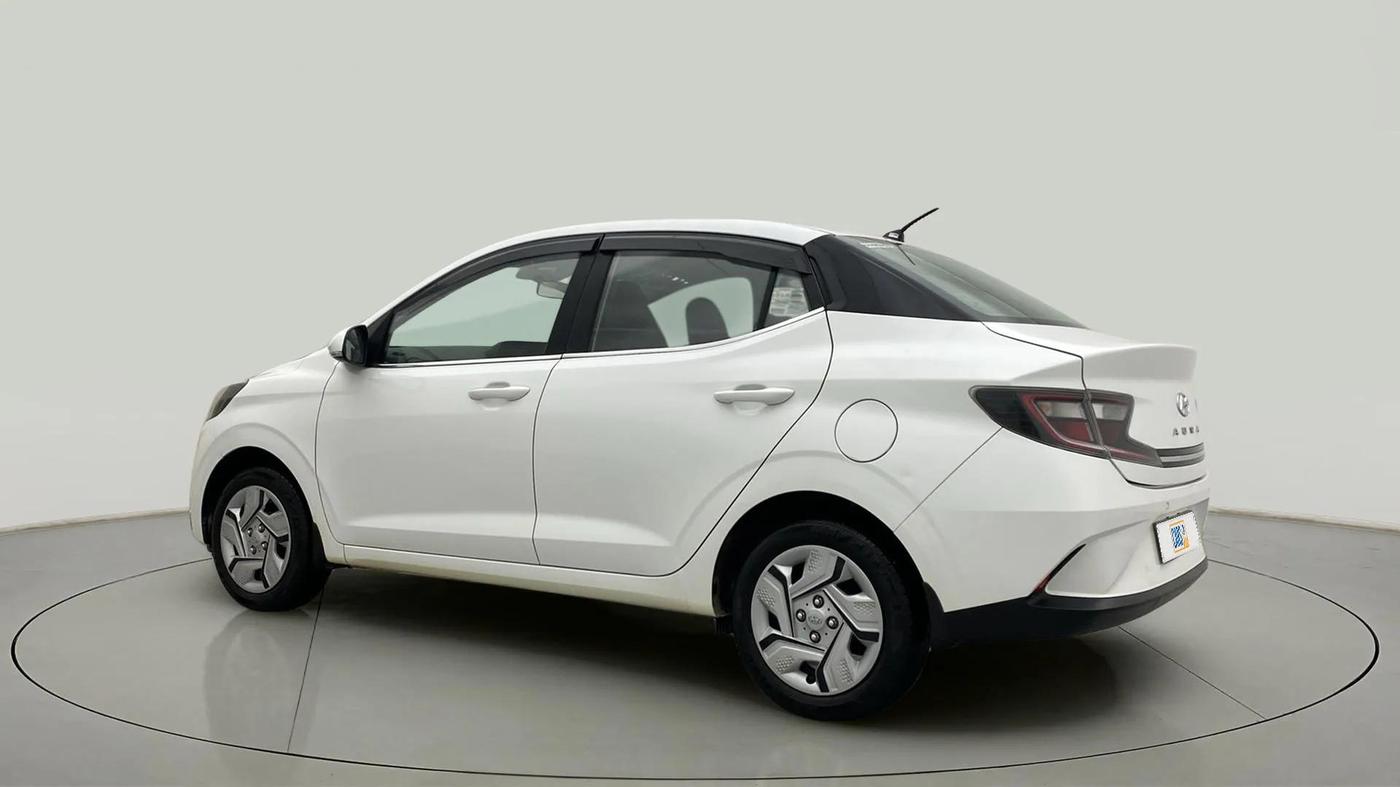 2021 Hyundai AURA S 1.2 AMT, Petrol, Automatic, 23,360 km, Left Back Diagonal