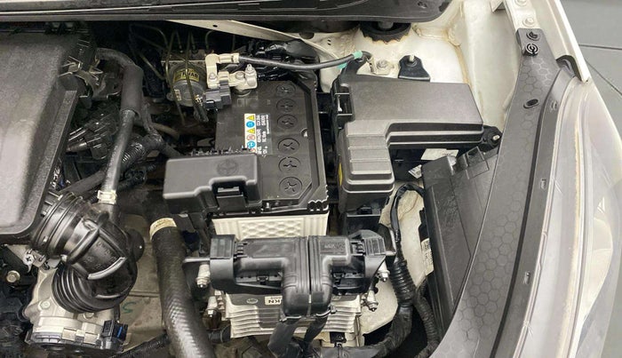 2021 Hyundai AURA S 1.2 AMT, Petrol, Automatic, 23,360 km, Engine View - Left