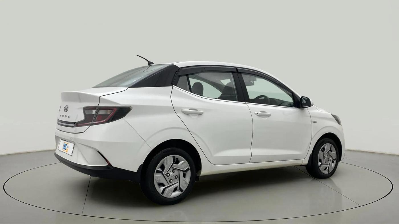 2021 Hyundai AURA S 1.2 AMT, Petrol, Automatic, 23,360 km, Right Back Diagonal