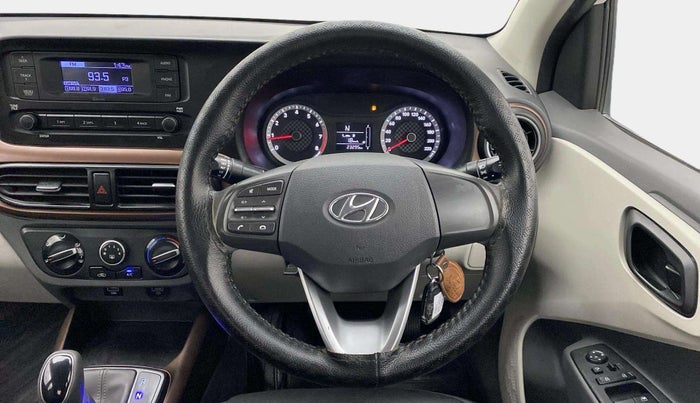 2021 Hyundai AURA S 1.2 AMT, Petrol, Automatic, 23,360 km, Steering Wheel Close Up
