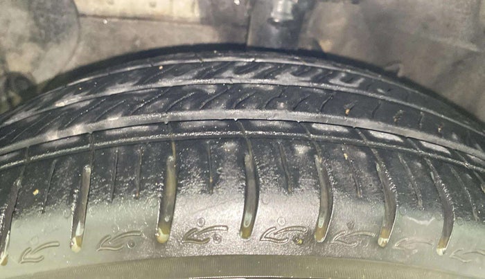 2021 Hyundai AURA S 1.2 AMT, Petrol, Automatic, 23,360 km, Left Front Tyre Tread