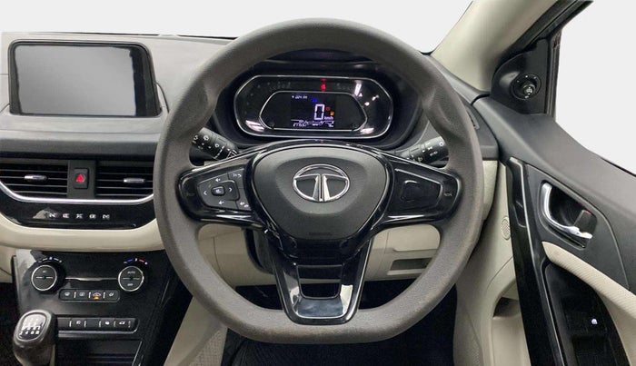 2022 Tata NEXON XZ PLUS PETROL, Petrol, Manual, 27,753 km, Steering Wheel Close Up