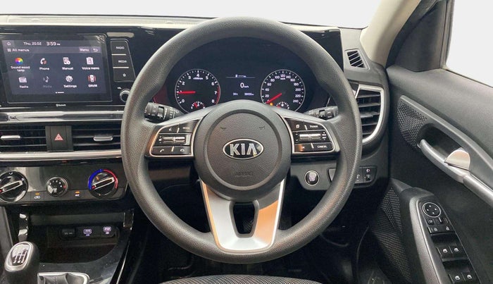 2021 KIA SELTOS HTK PLUS 1.5, Petrol, Manual, 38,436 km, Steering Wheel Close Up