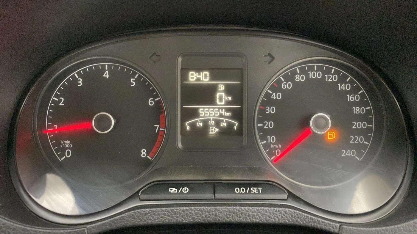 2016 Volkswagen Polo HIGHLINE1.2L, Petrol, Manual, 55,679 km, Odometer Image