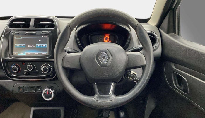 2017 Renault Kwid RXT 1.0 AMT (O), Petrol, Automatic, 70,807 km, Steering Wheel Close Up