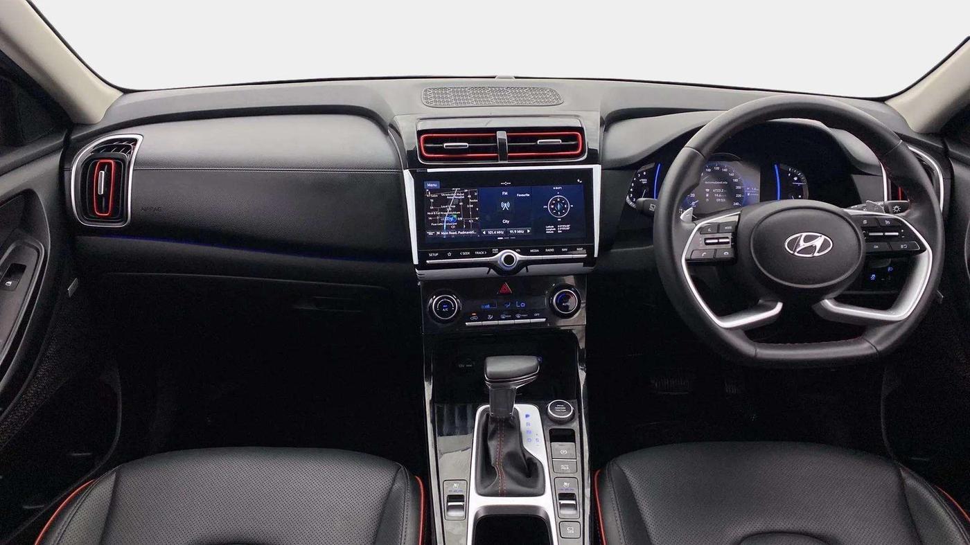 2022 Hyundai Creta SX (O) IVT KNIGHT 1.5 PETROL, Petrol, Automatic, 40,754 km, Dashboard
