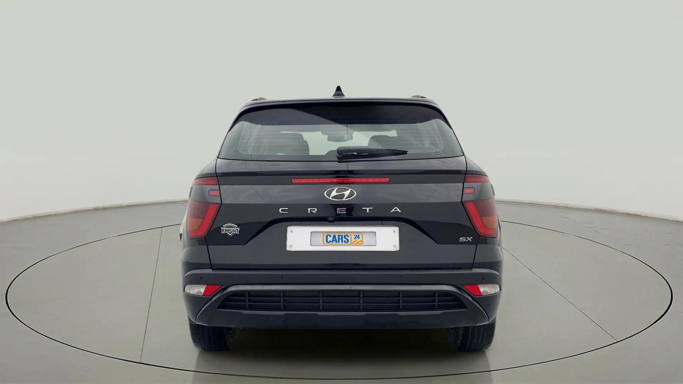 2022 Hyundai Creta SX (O) IVT KNIGHT 1.5 PETROL, Petrol, Automatic, 40,754 km, Back/Rear