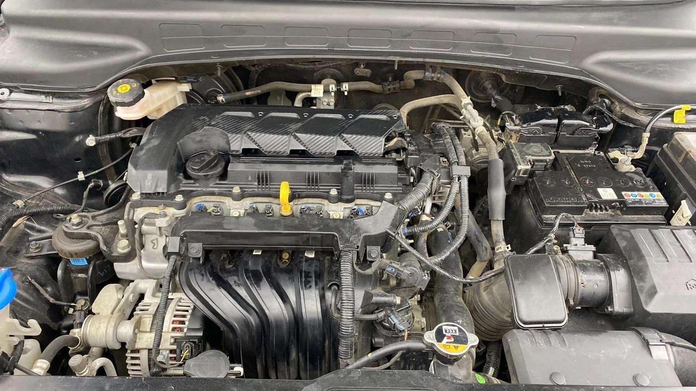2022 Hyundai Creta SX (O) IVT KNIGHT 1.5 PETROL, Petrol, Automatic, 40,754 km, Engine View