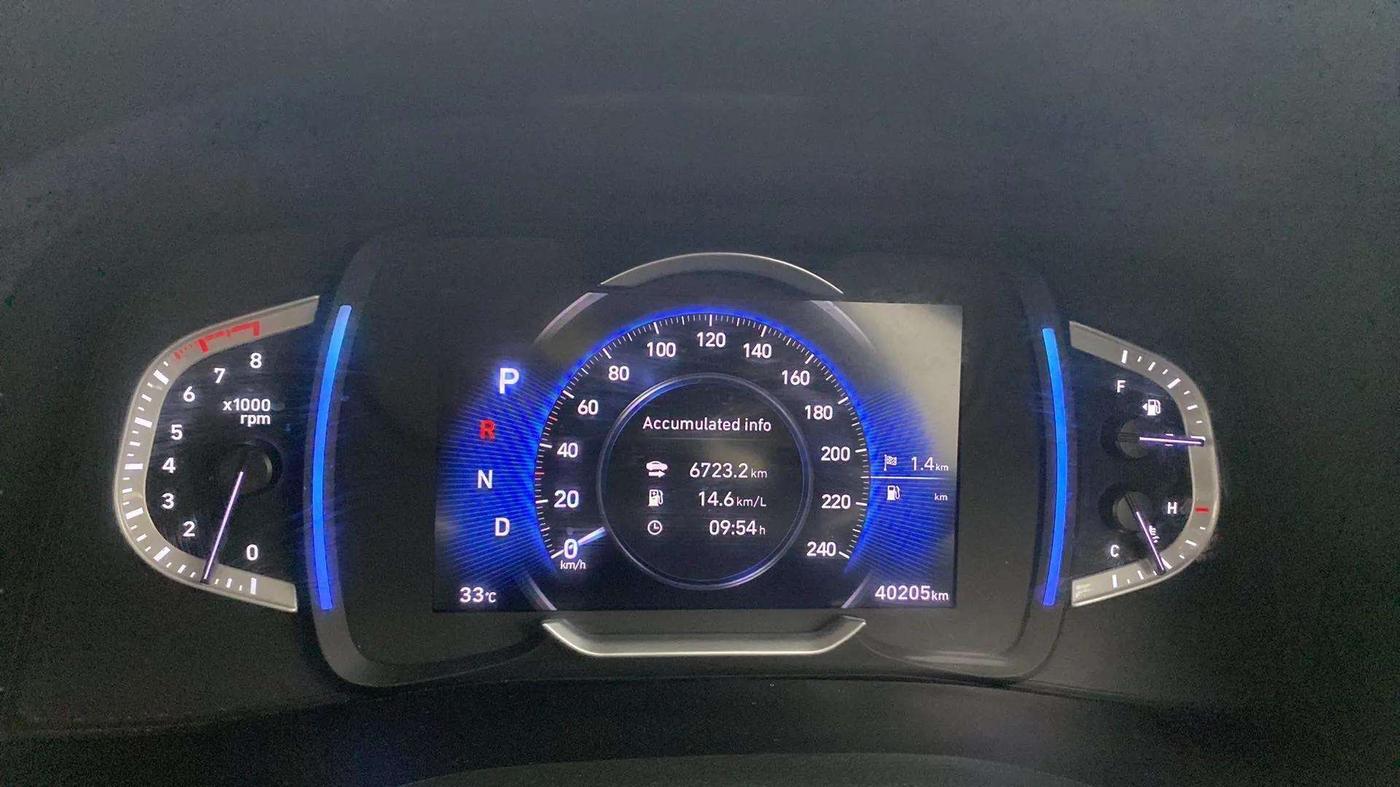 2022 Hyundai Creta SX (O) IVT KNIGHT 1.5 PETROL, Petrol, Automatic, 40,754 km, Odometer Image
