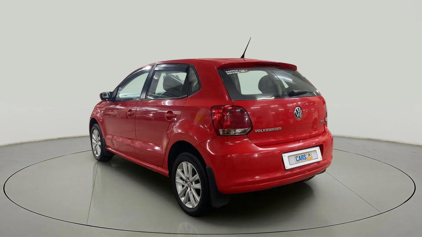 2014 Volkswagen Polo HIGHLINE1.2L, Petrol, Manual, 78,387 km, Left Back Diagonal