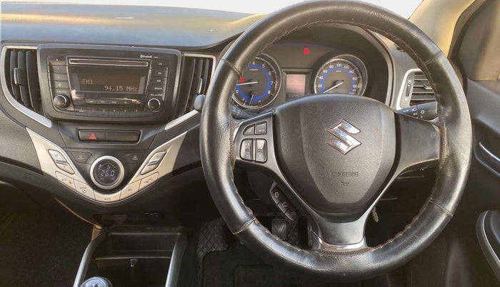 2017 Maruti Baleno DELTA PETROL 1.2, Petrol, Manual, 53,239 km, Steering Wheel Close Up