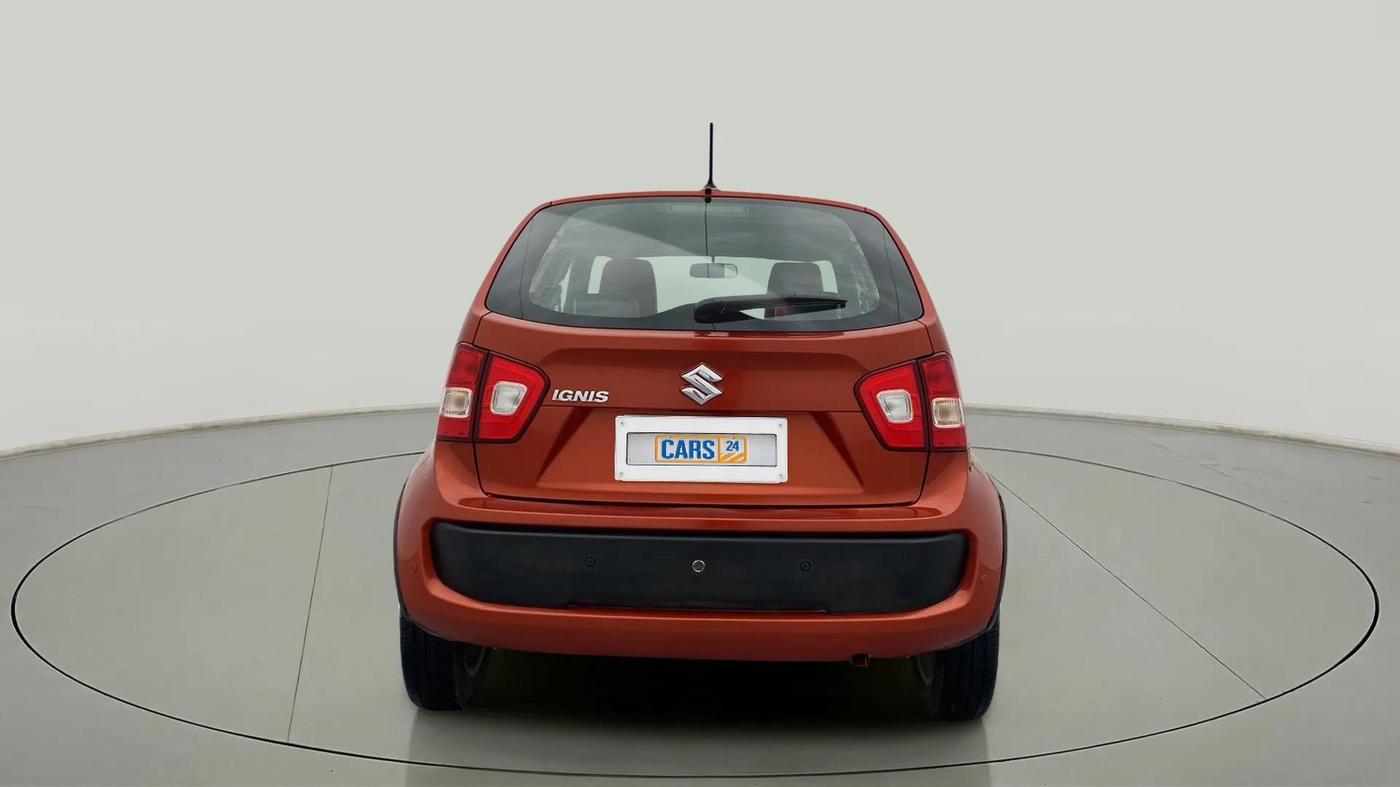2017 Maruti IGNIS ZETA 1.2, Petrol, Manual, 74,245 km, Back/Rear