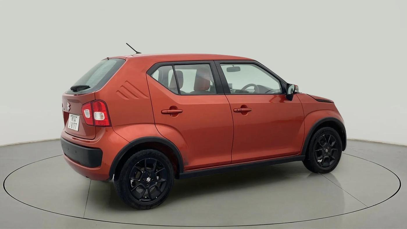 2017 Maruti IGNIS ZETA 1.2, Petrol, Manual, 74,245 km, Right Back Diagonal