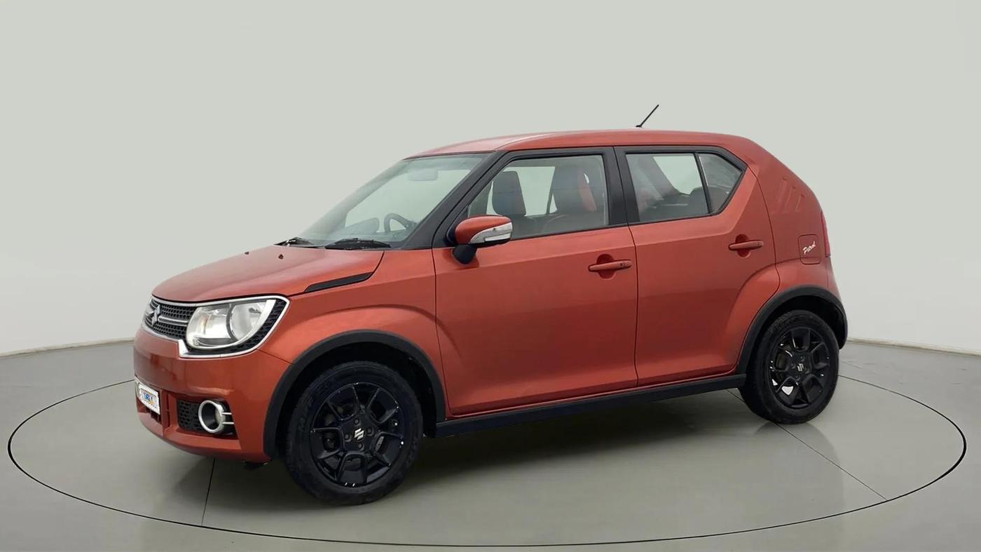 2017 Maruti IGNIS ZETA 1.2, Petrol, Manual, 74,245 km, Left Front Diagonal