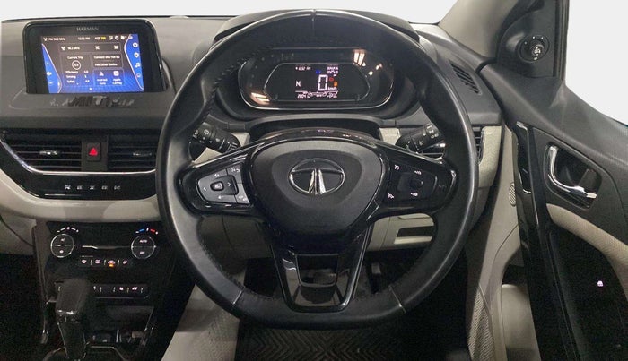 2022 Tata NEXON XZA PLUS (HS) PETROL, Petrol, Automatic, 28,125 km, Steering Wheel Close Up