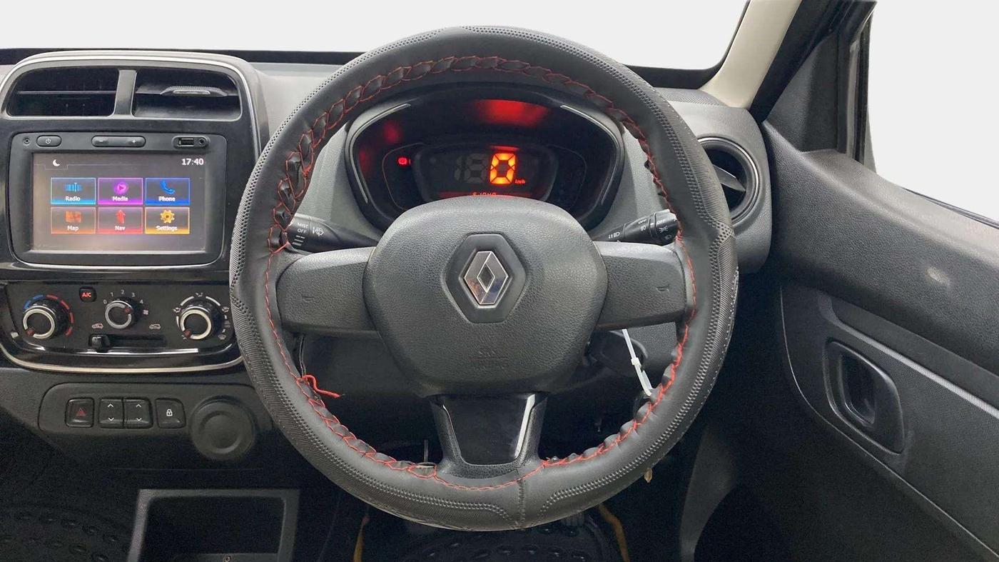 2018 Renault Kwid RXT 1.0, Petrol, Manual, 61,015 km, Steering Wheel Close Up