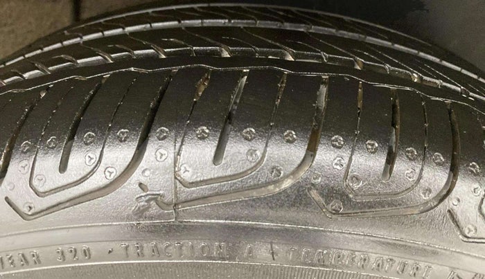 2023 Tata ALTROZ XZA, Petrol, Automatic, 12,929 km, Left Front Tyre Tread