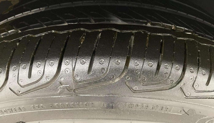 2023 Tata ALTROZ XZA, Petrol, Automatic, 12,929 km, Left Rear Tyre Tread