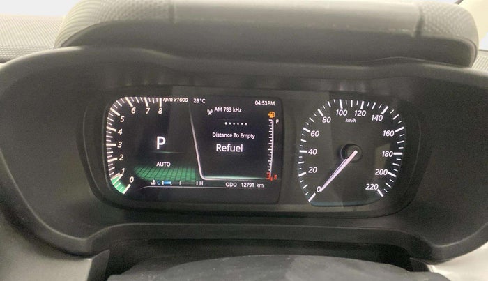 2023 Tata ALTROZ XZA, Petrol, Automatic, 12,929 km, Odometer Image