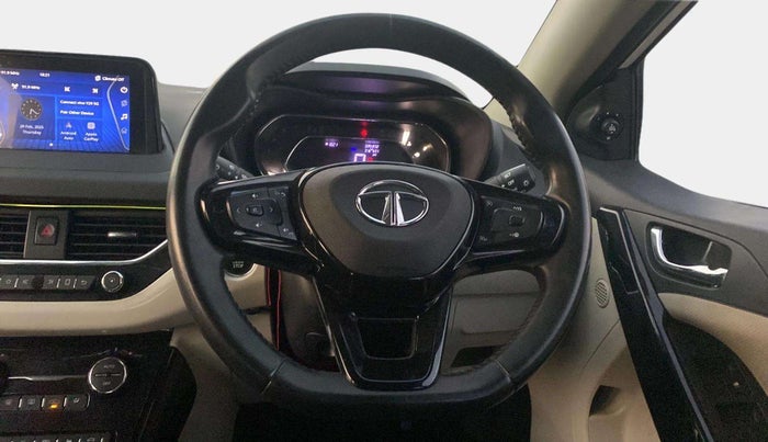 2020 Tata NEXON XZ PLUS (O) PETROL, Petrol, Manual, 61,732 km, Steering Wheel Close Up