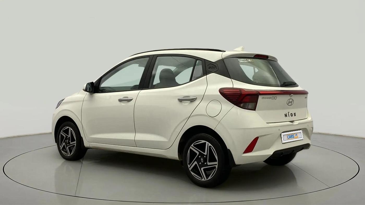 2023 Hyundai GRAND I10 NIOS ASTA 1.2 KAPPA VTVT, Petrol, Manual, 26,841 km, Left Back Diagonal