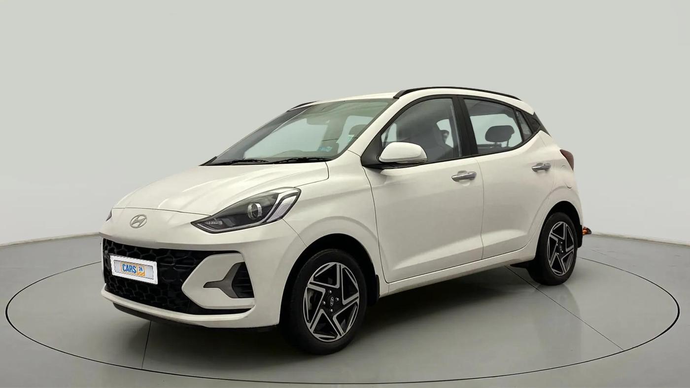 2023 Hyundai GRAND I10 NIOS ASTA 1.2 KAPPA VTVT, Petrol, Manual, 26,841 km, Left Front Diagonal