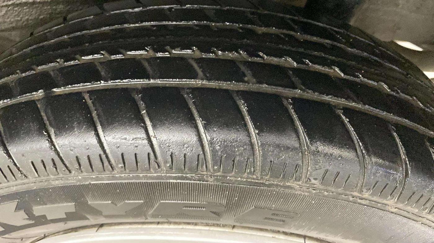 2019 Maruti New Wagon-R LXI CNG 1.0, CNG, Manual, 36,666 km, Right Rear Tyre Tread