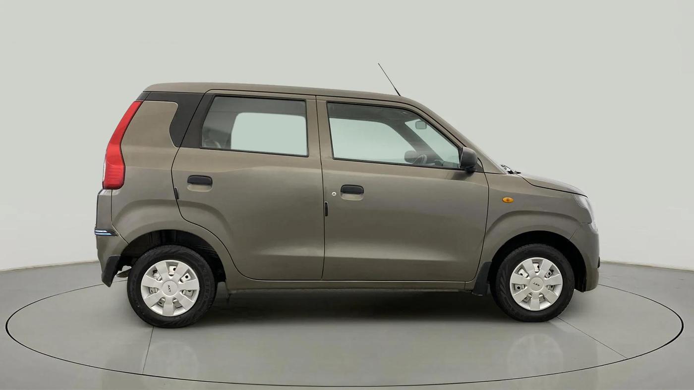 2019 Maruti New Wagon-R LXI CNG 1.0, CNG, Manual, 36,666 km, Right Side View