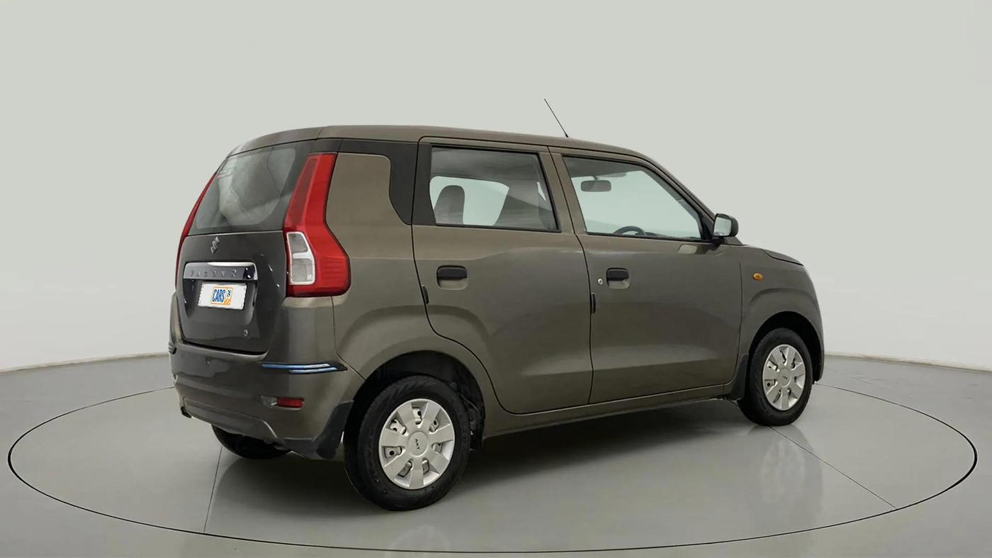 2019 Maruti New Wagon-R LXI CNG 1.0, CNG, Manual, 36,666 km, Right Back Diagonal