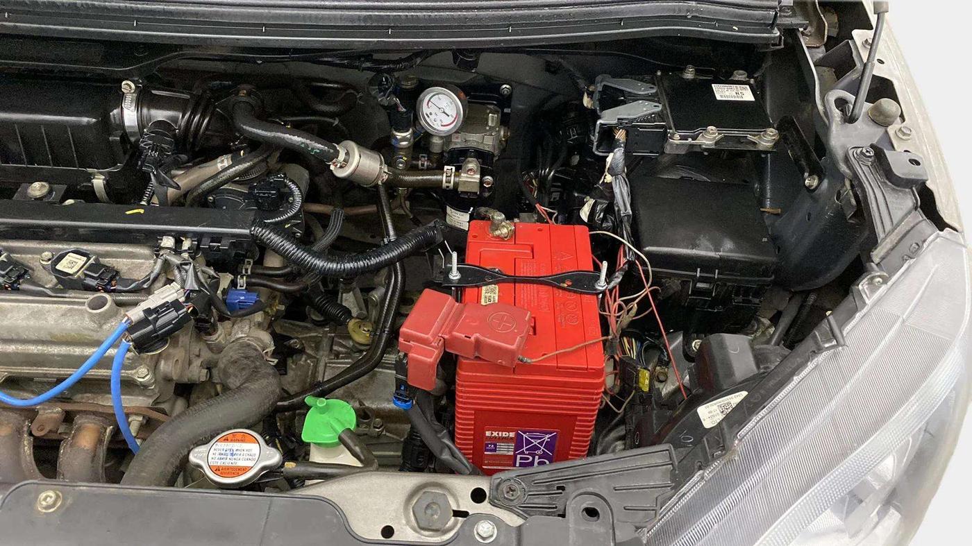 2019 Maruti New Wagon-R LXI CNG 1.0, CNG, Manual, 36,666 km, Engine View - Left