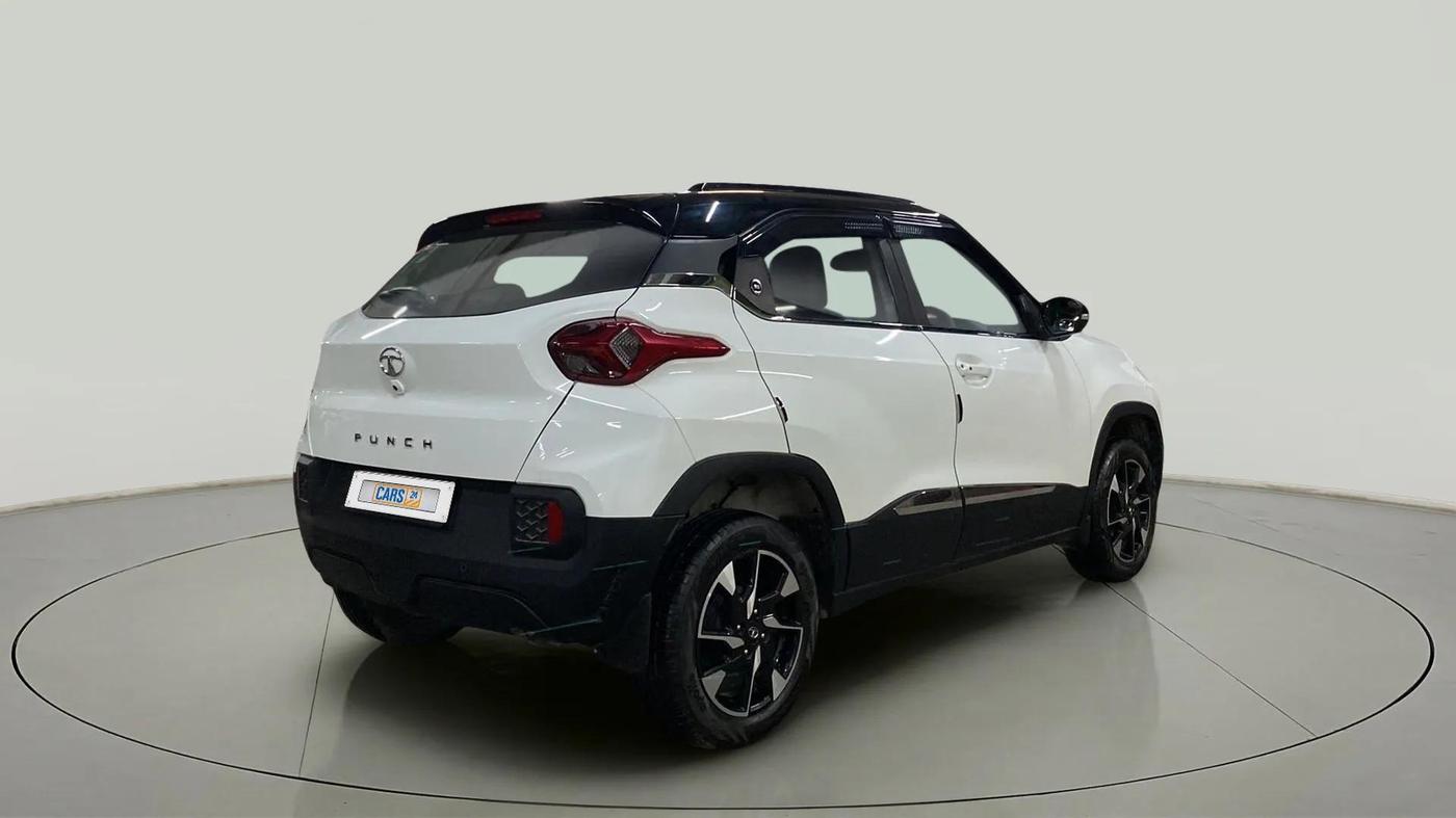 2023 Tata PUNCH CREATIVE  1.2 RTN DUAL TONE, Petrol, Manual, 15,609 km, Right Back Diagonal
