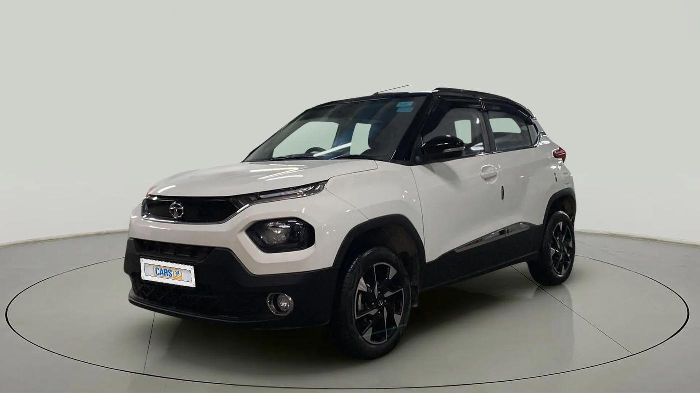 2023 Tata PUNCH CREATIVE  1.2 RTN DUAL TONE, Petrol, Manual, 15,609 km, Left Front Diagonal