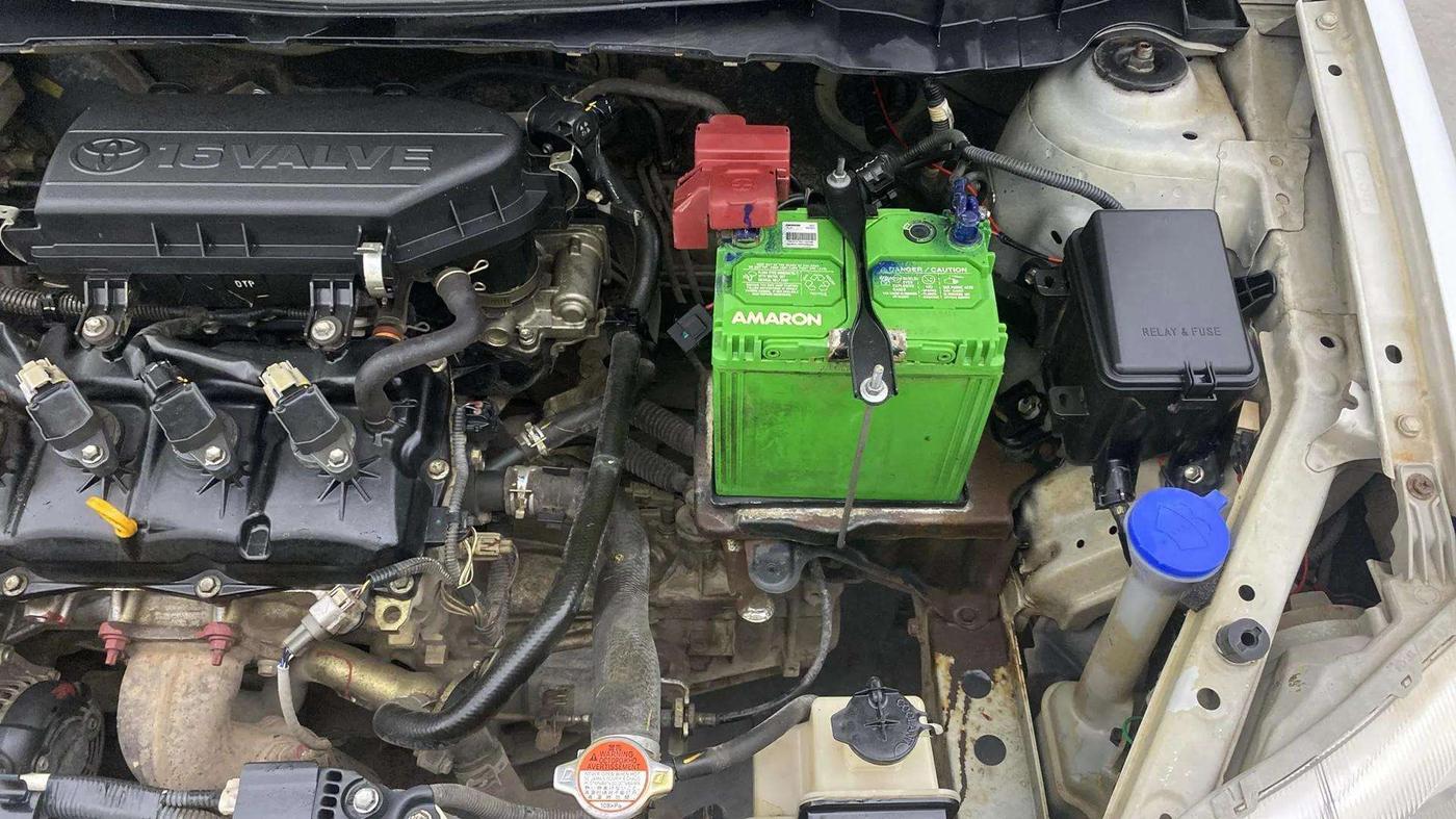 2016 Toyota Etios Liva V, Petrol, Manual, 43,830 km, Engine View - Left