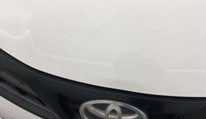 2016 Toyota Etios Liva V, Petrol, Manual, 43,739 km, Bonnet (hood) - Slightly dented