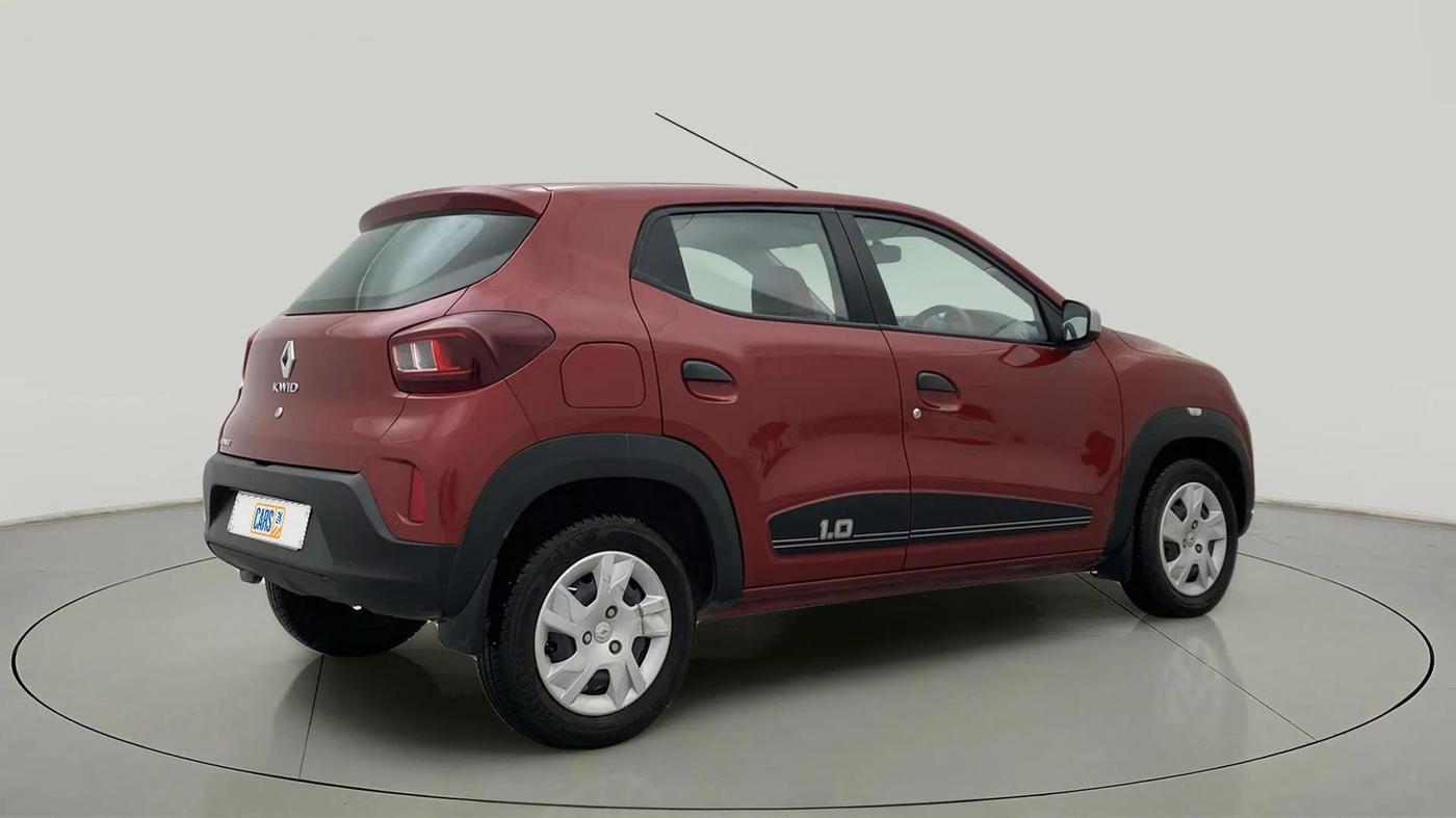 2022 Renault Kwid RXT 1.0 AMT, Petrol, Automatic, 12,158 km, Right Back Diagonal