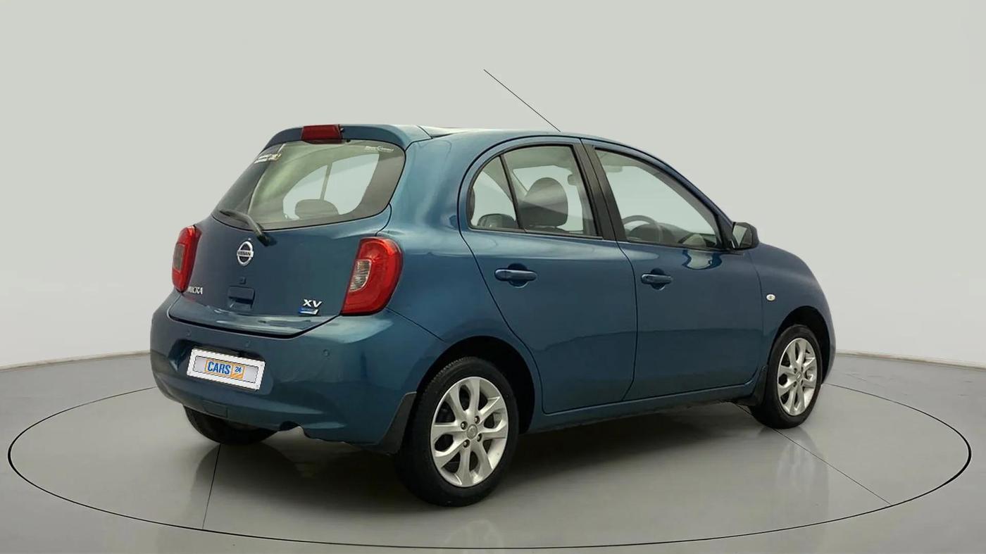 2018 Nissan Micra XV CVT, Petrol, Automatic, 25,725 km, Right Back Diagonal