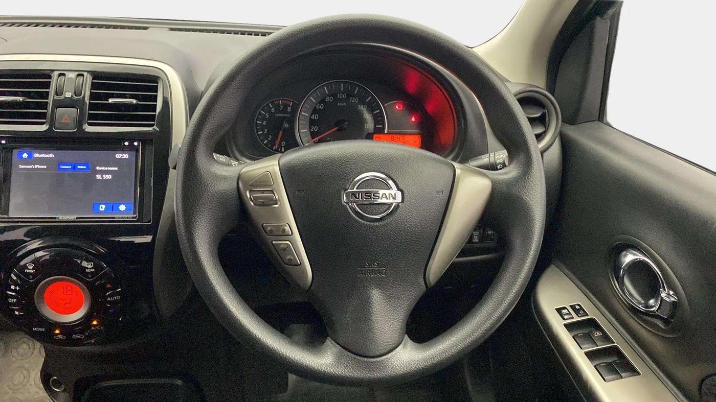 2018 Nissan Micra XV CVT, Petrol, Automatic, 25,725 km, Steering Wheel Close Up