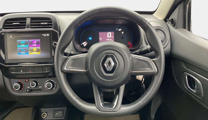 2020 Renault Kwid RXT 1.0 AMT (O), Petrol, Automatic, 42,851 km, Steering Wheel Close Up